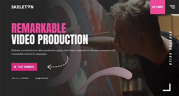 Phone and laptop with marketing content